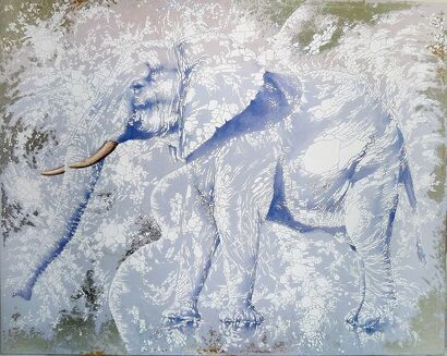 Elefante Blanco - a Paint Artowrk by A.Pontesta